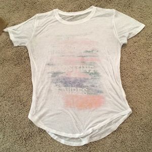 Radiate positive vibes top